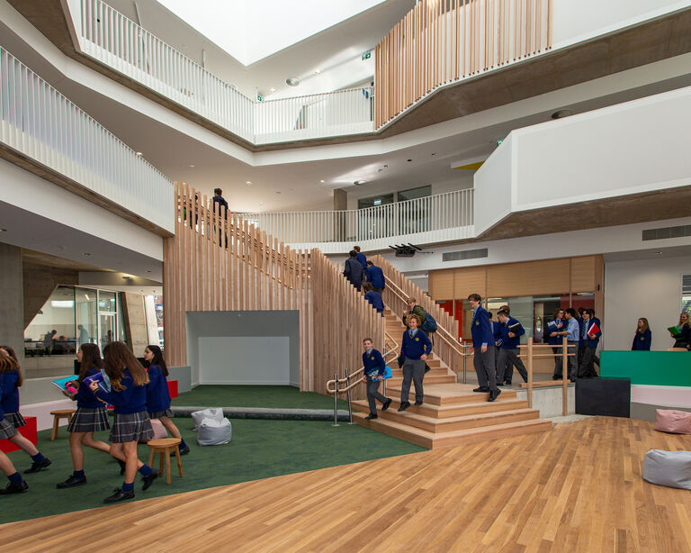 Shipsters Road building for Middle School Art, Science and Technology