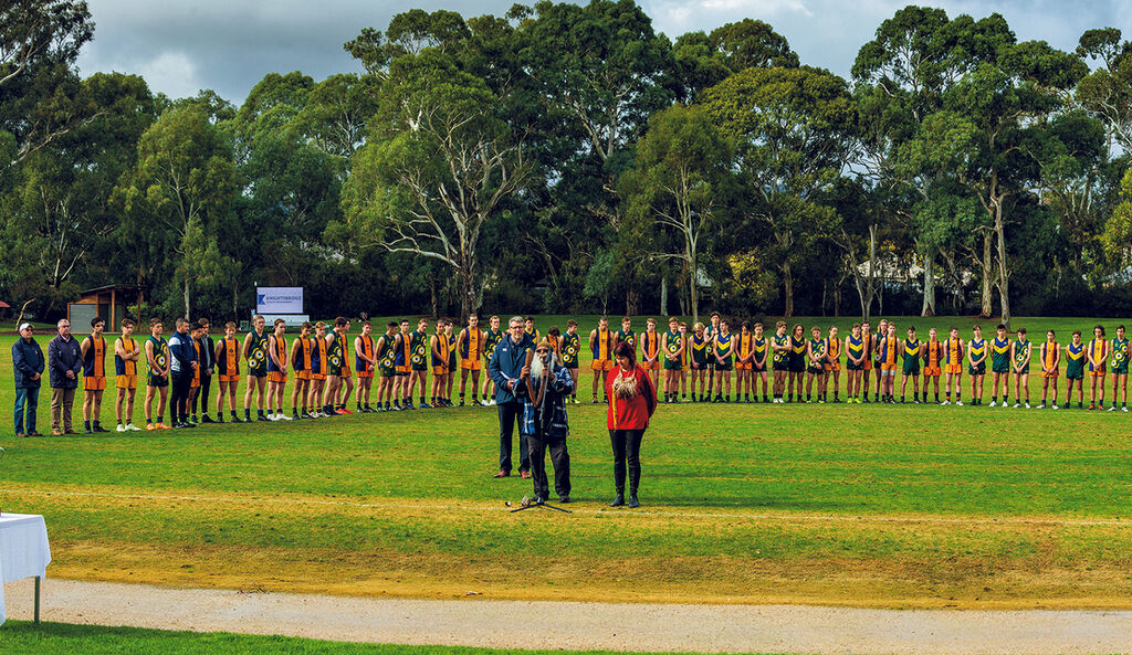 Pembroke Football Indigenous Round Ceremony 25 05 2019 136 Pano