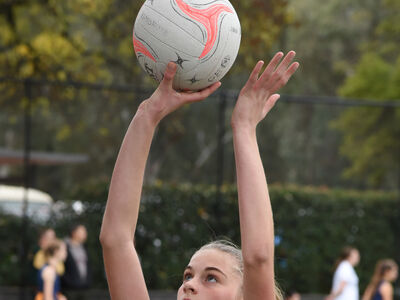 2018 Indigenous Round Middle School netball game