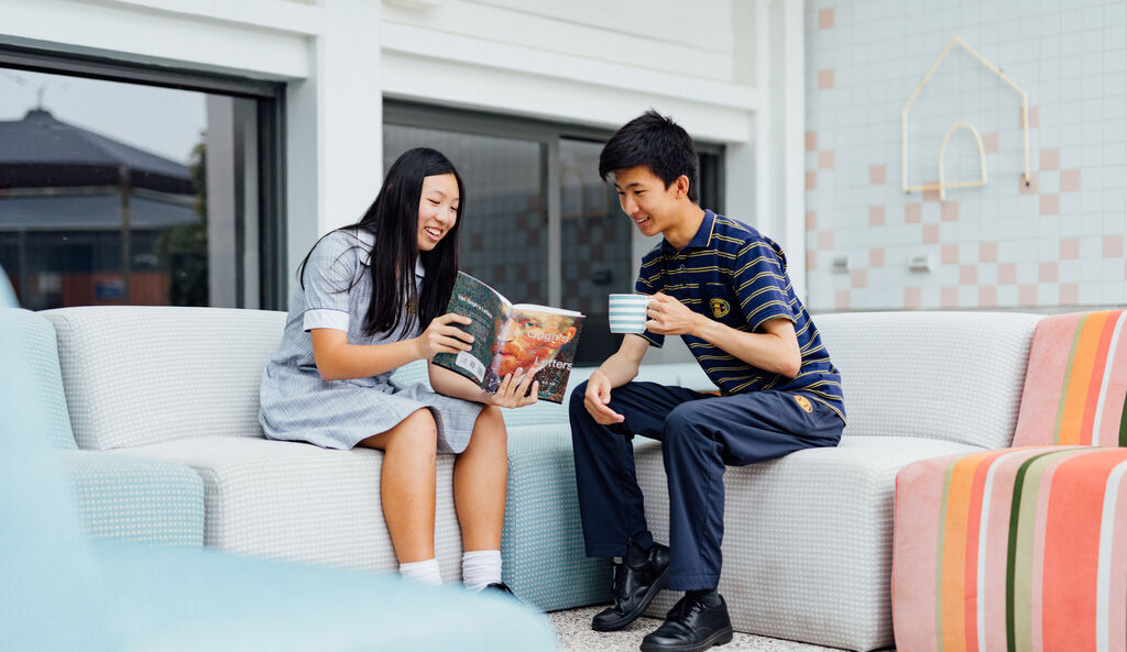 Boarding students 1