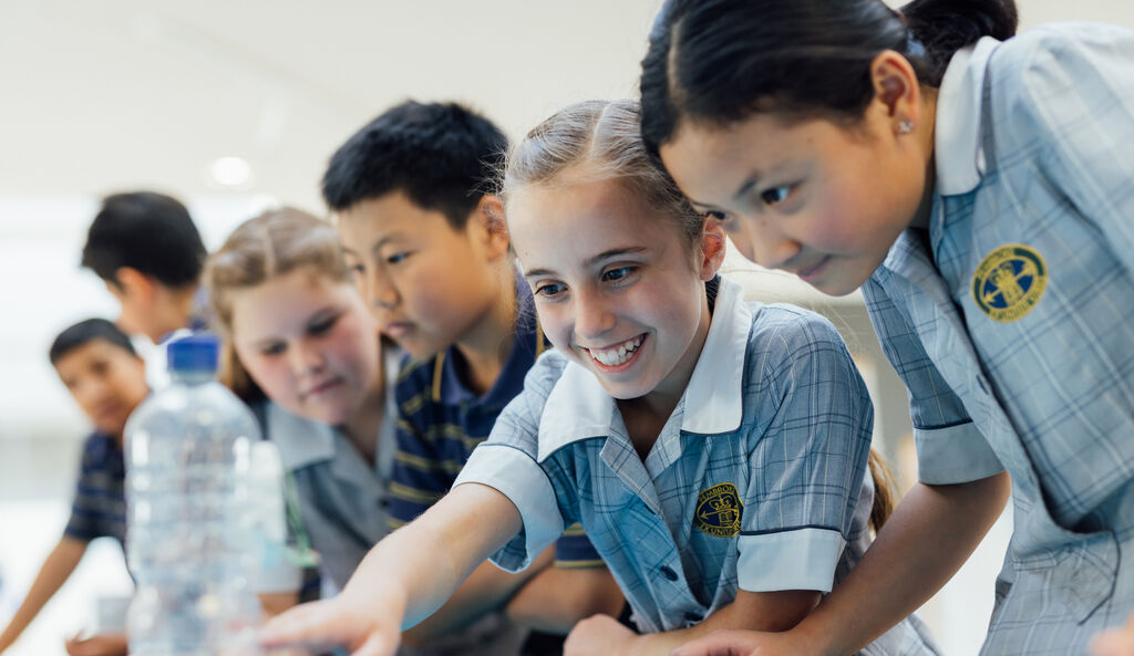 Junior School students learning 6