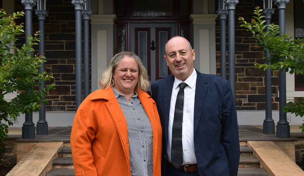 Mark Staker and Melissa Mellen