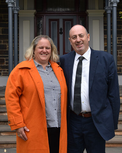 Mark Staker and Melissa Mellen