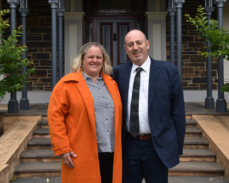 Mark Staker and Melissa Mellen
