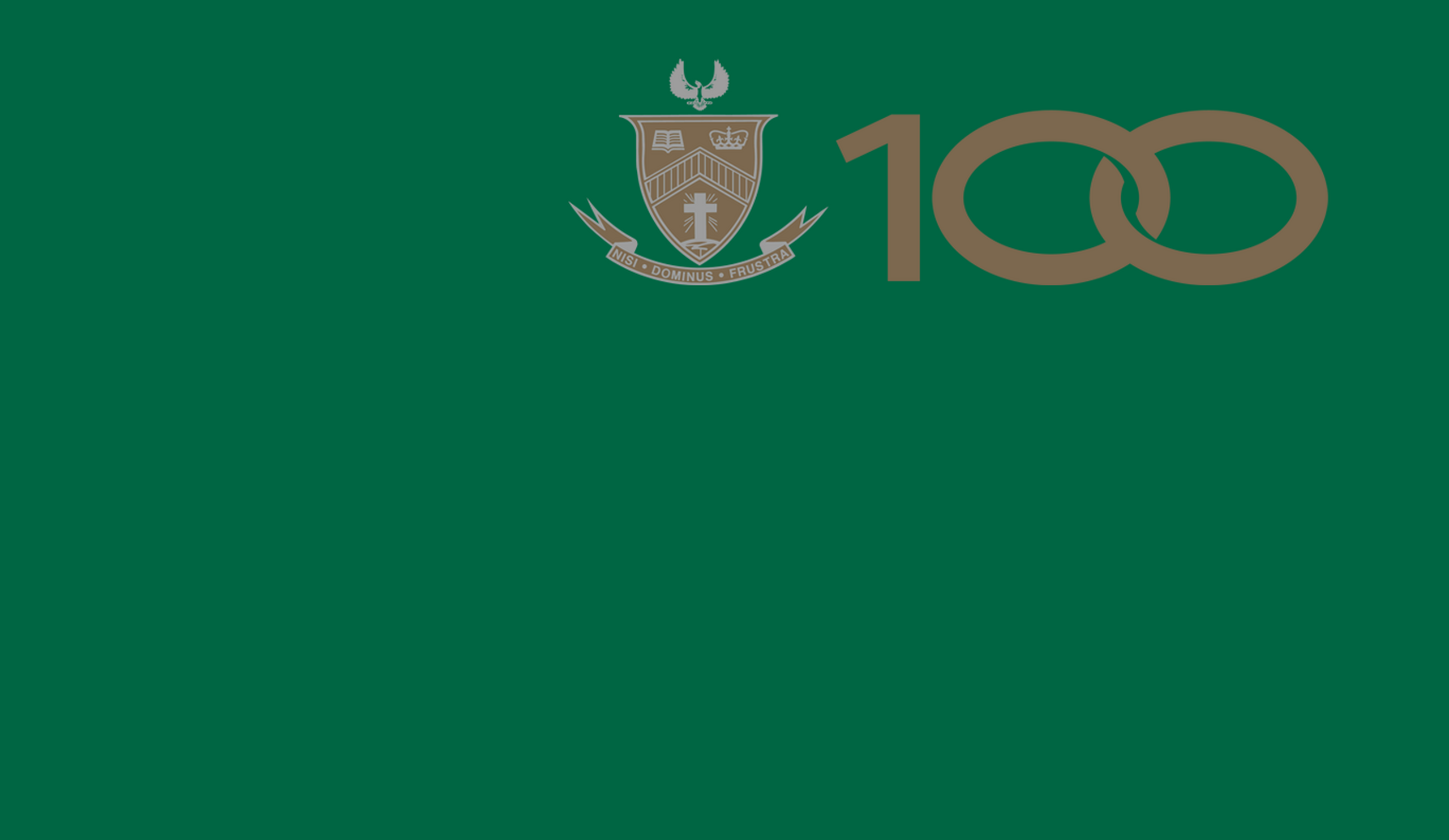 100th Commemorative Book Header
