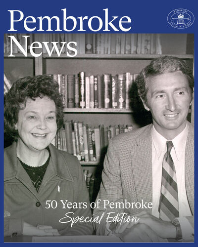 Pembroke News Autumn 2024 Cover for web copy