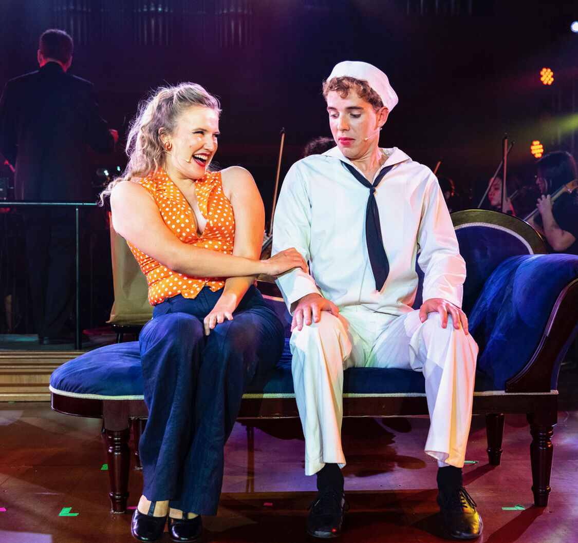 Performing in On the Town in 2023