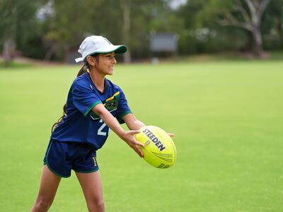 Girls Touch Football New Uniform Shoot Feb 26