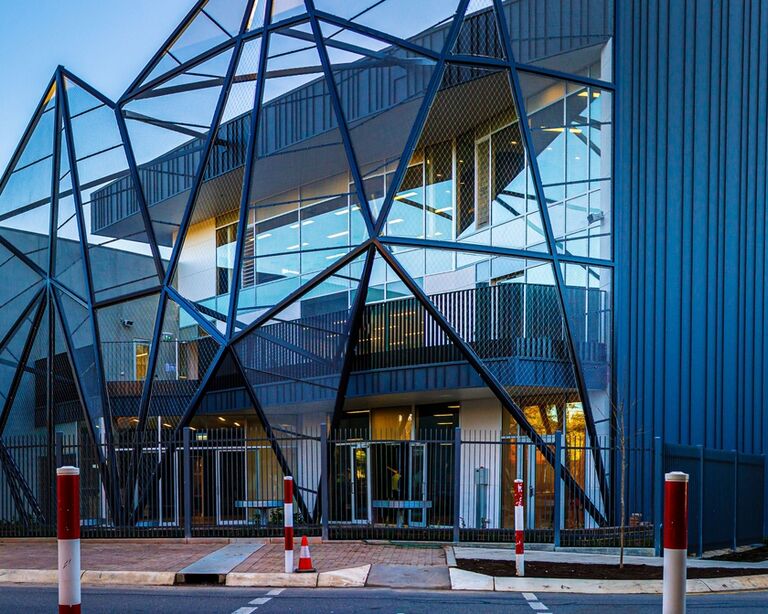 Shipsters Road building for Middle School Art, Science and Technology