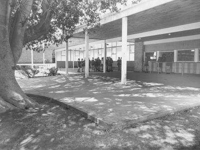 Tuckshop at Girton in 1973