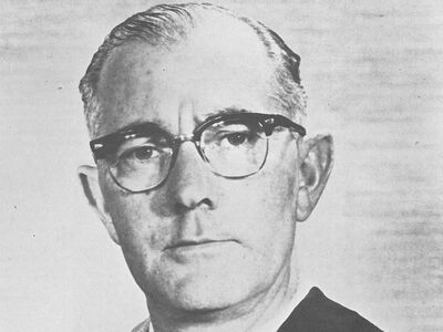 Mr R A Cook - Headmaster (1957-73)