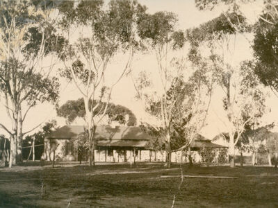 Old Watalunga homestead on 27 May 1928