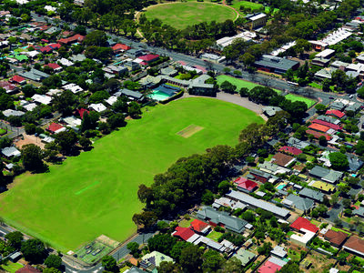 Haslam Oval in 2010