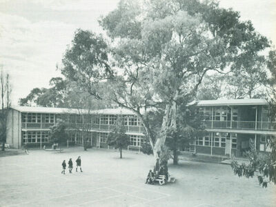 Middle School Quad in 1976