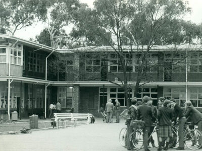 Middle School Quad in 1984