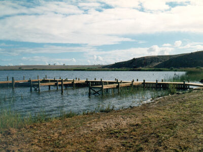 Jetty at Old Watalunga circa 1990s