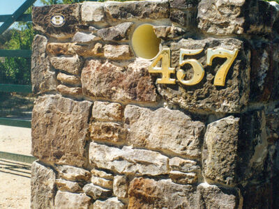 Letterbox at Old Watalunga circa 1990s