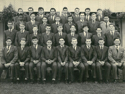 King's College 11th Form in 1959