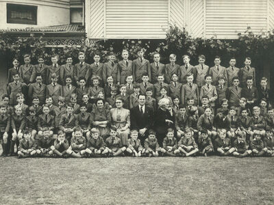 1950s Junior School students at King's College