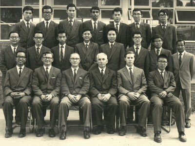 King's International Students in 1961