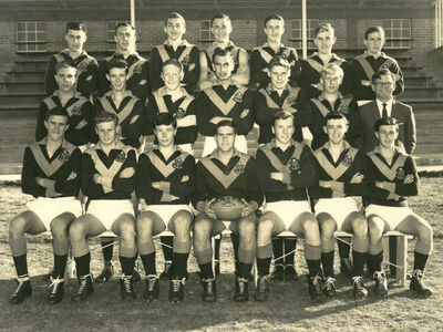 King's First XVIII in 1961