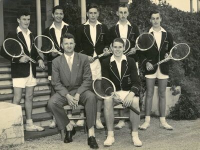 King's Tennis in 1955