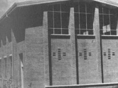 The K.H. Milne Science block in 1966