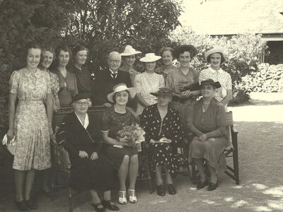 The Loveday Bonython Circle farewell Mary Colebatch in 1940