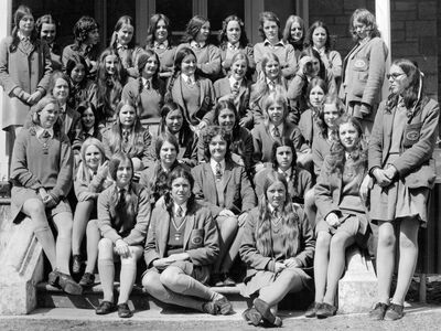 Matriculation group in 1972