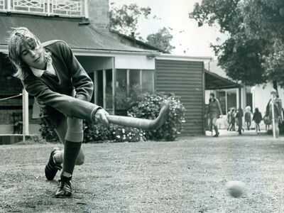 1972 Hockey trophy winner Annabelle Ibbotson