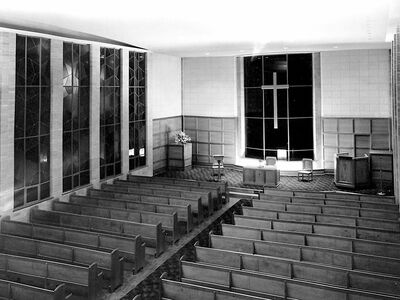 Opening of the School's R A Cook Chapel in 1962