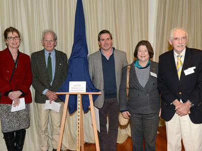 Unveiling of a plaque dedicated to the Lillie Smith