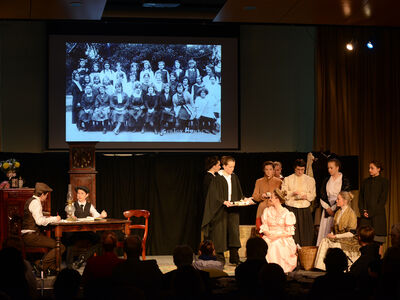 Scene from the Lillie Smith play