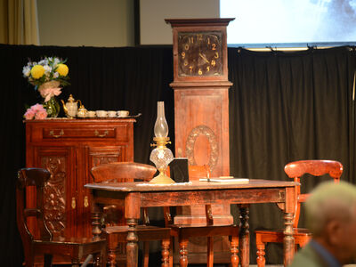 Set of the Lillie Smith play