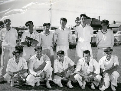KOCA Cricket B team in 1959