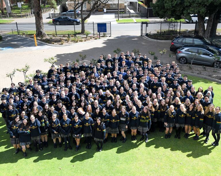 Year 12 Balcony Photo 2025