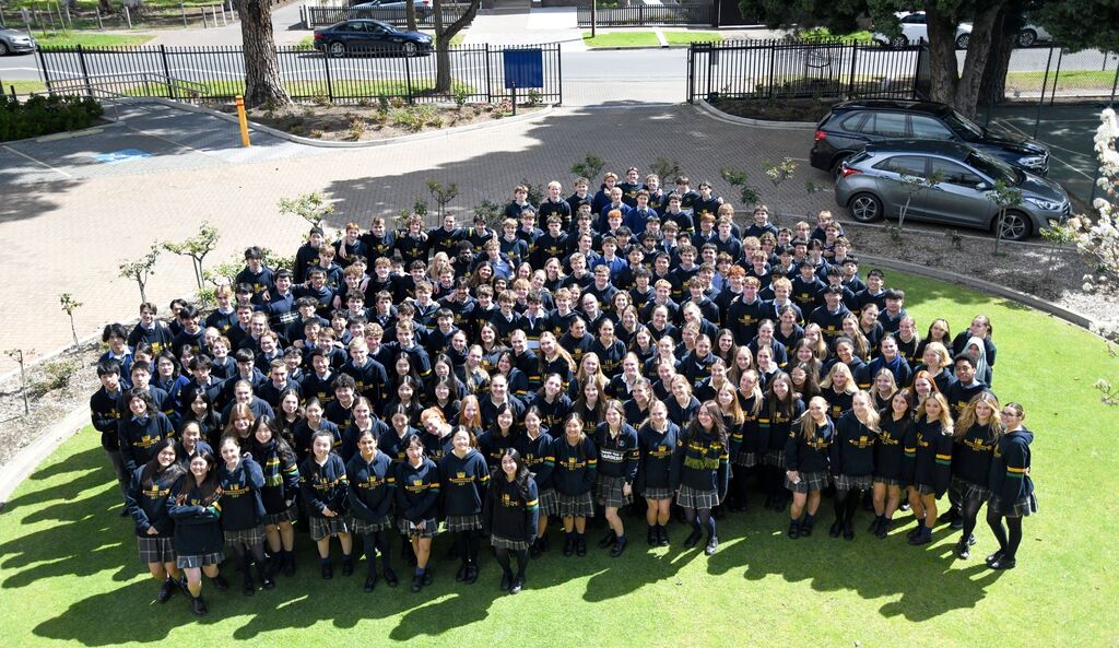 Year 12 Balcony Photo 2025