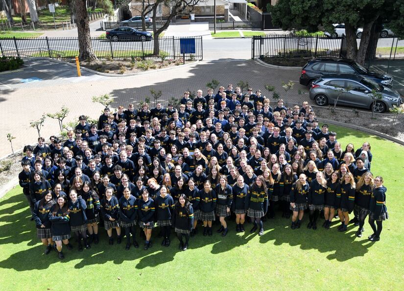 Year 12 Balcony Photo 2025