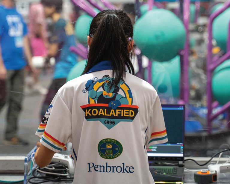 Student aat robotics competition