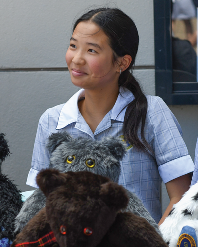 Bear making club photo