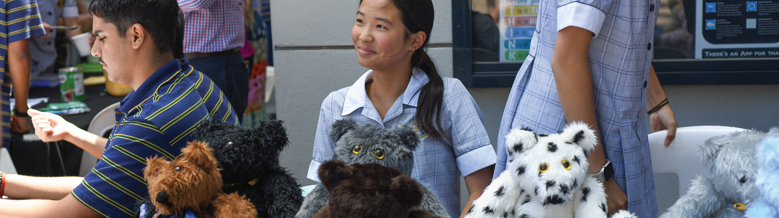 Bear making club photo