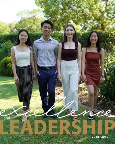 Excellence and Leadership 2018-2019 cover