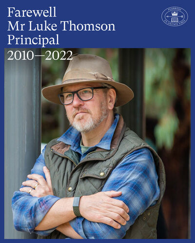 Luke Thomson's Farewell 2022 cover