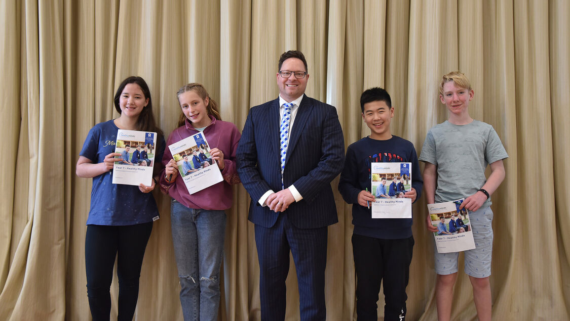 SEPD Tom Nehmy presentation students